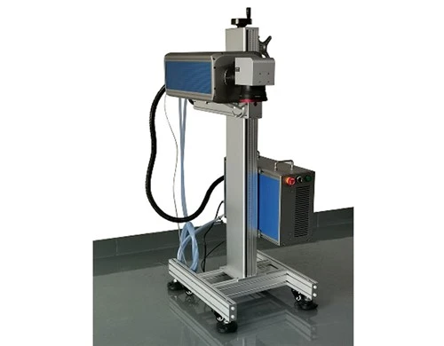 On The Fly UV Laser Marking Machine